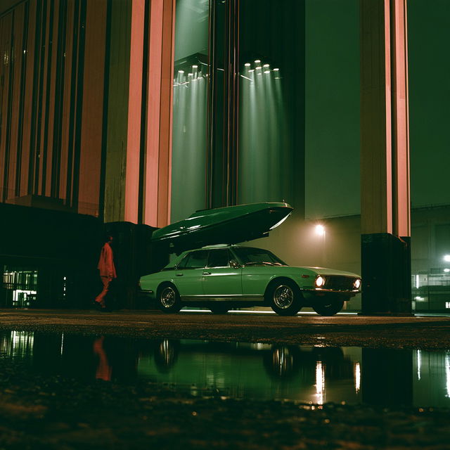 Neonherald style, Midjourney V8.2, render 1 of 4