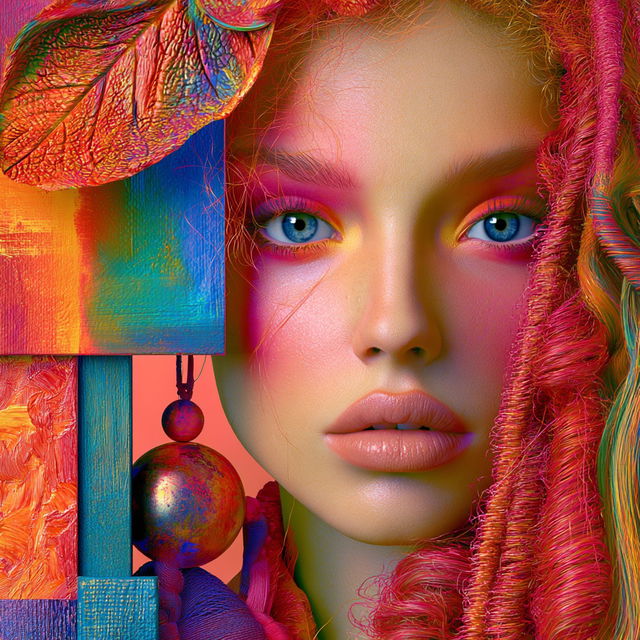Chromaskin Masque style, Midjourney V8.2, render 2 of 4