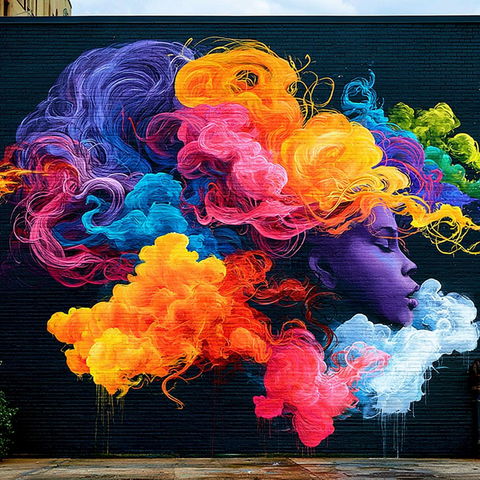 The Kroma Mural Bureau style (SREF codes), Midjourney V8.2