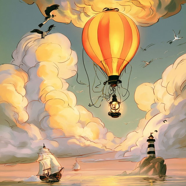 Sunward Ink Expedition style, Midjourney V8.2, render 4 of 4