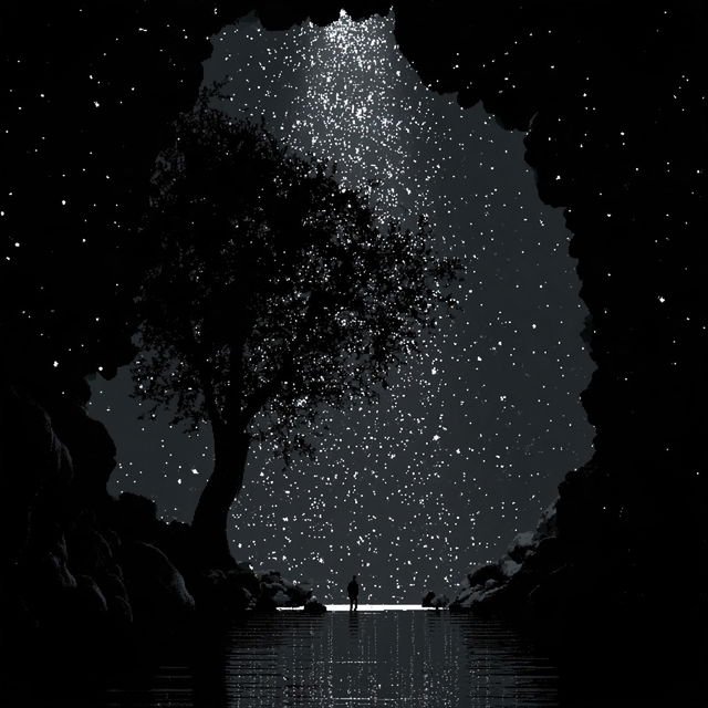 Starglass Littoralism style, Midjourney V8.2, render 3 of 4