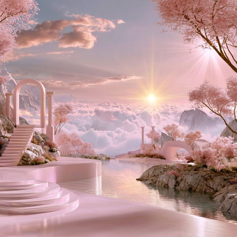 The Pink Meridian Society style (SREF codes), Midjourney V8.2