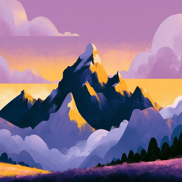 Paintquake Colossals style, Midjourney V8.2, render 2 of 4