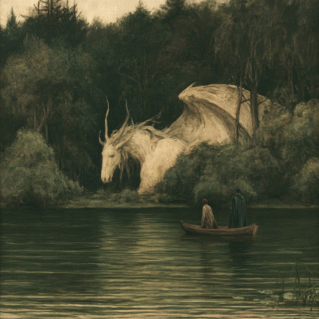 Hornedwater style, Midjourney V8.2, render 2 of 4