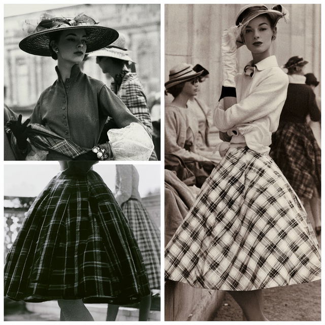 1950s fashion style, Midjourney V8.2, render 2 of 4