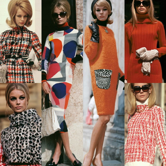 1960s fashion style, Midjourney V8.2, render 2 of 4