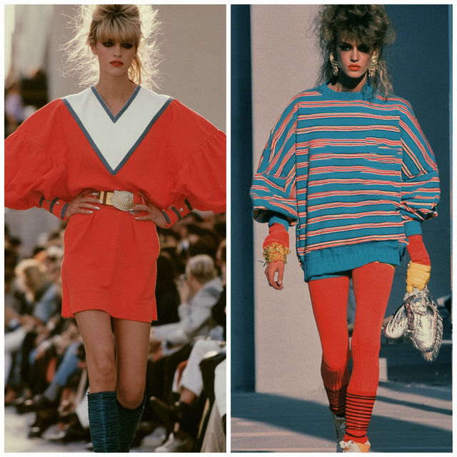 1980s fashion style, Midjourney V8.2, render 1 of 4