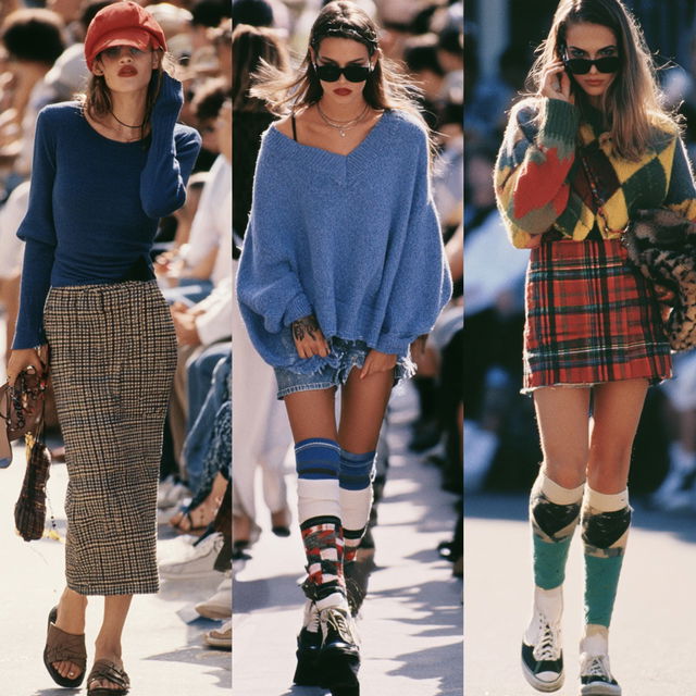 1990s fashion style, Midjourney V8.2, render 3 of 4
