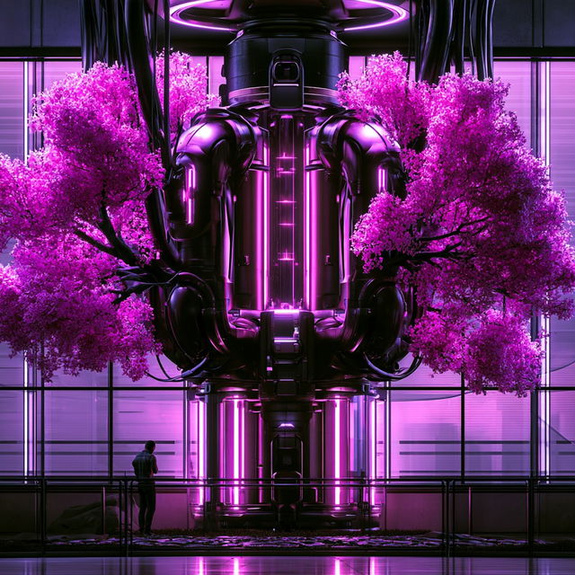 Ultraviolet Megalith style, Midjourney V8.2, render 4 of 4