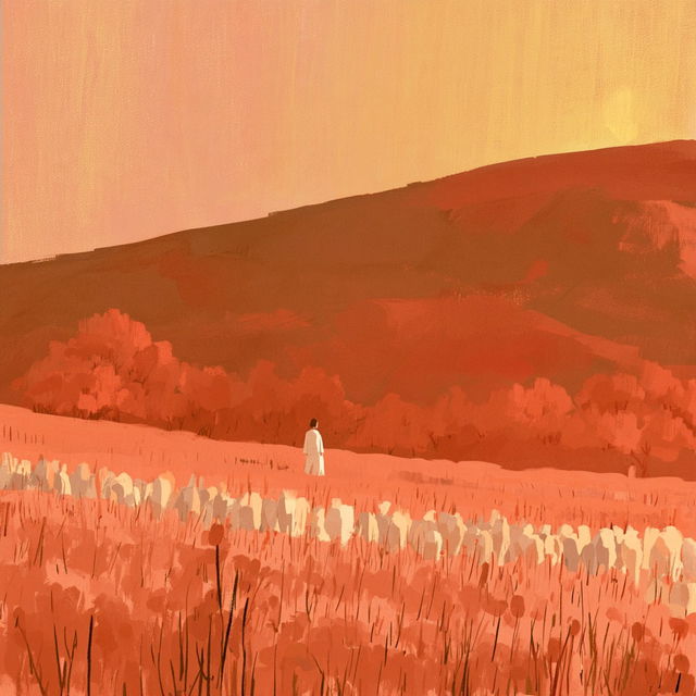 Rustlit Storybook Painting style, Midjourney V8.2, render 2 of 4