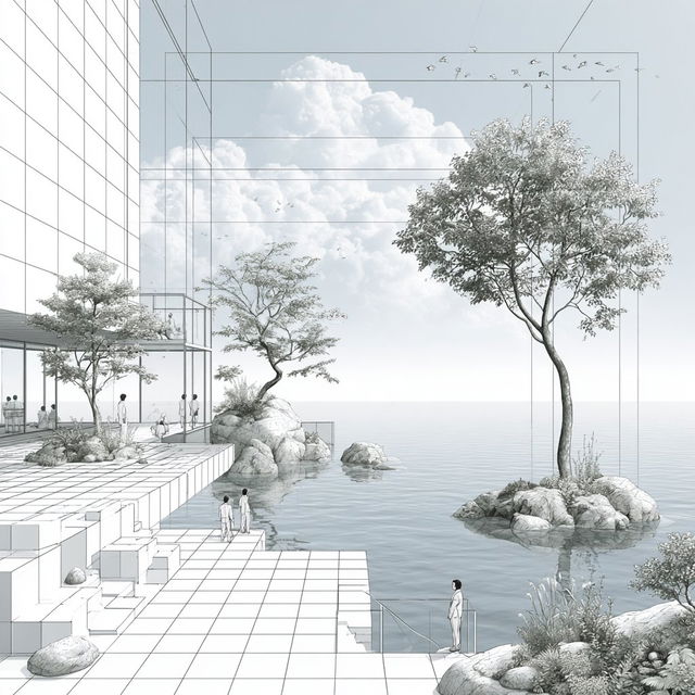 Orrey Monumentism style, Midjourney V8.2, render 3 of 4