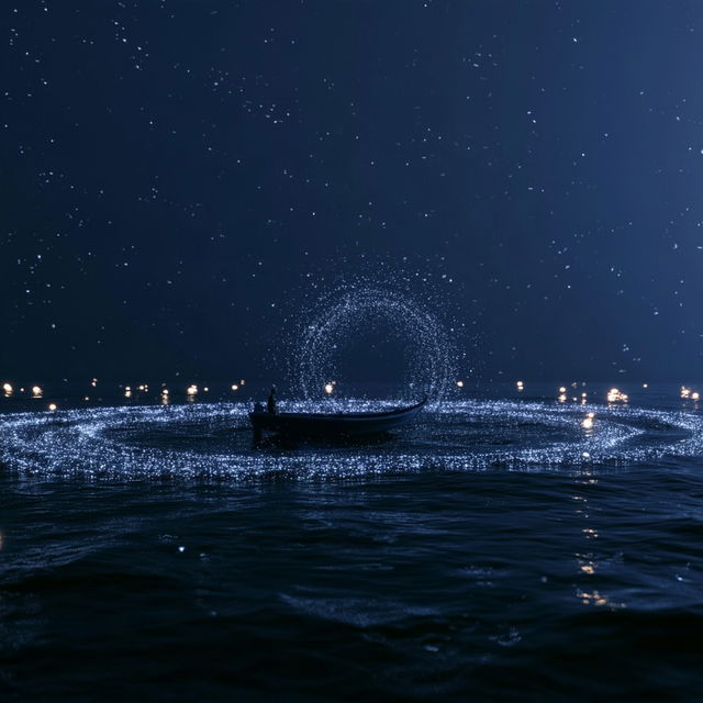 Flickerfjord style, Midjourney V8.2, render 4 of 4