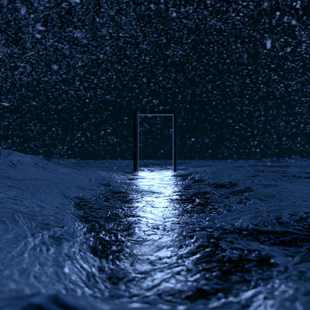 Flickerfjord style, Midjourney V8.2, render 3 of 4