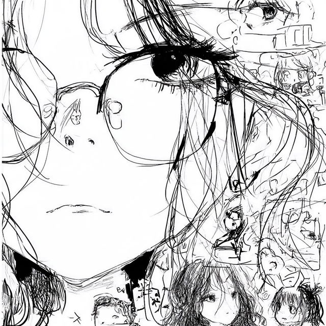 Mangaweft style, Midjourney V8.2, render 2 of 4