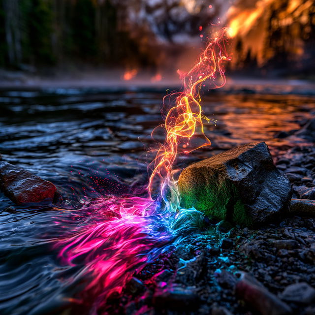 Firewater Plate style, Midjourney V8.2, render 2 of 4