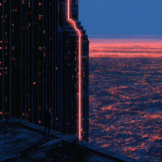 Gravure Megalithics style, Midjourney V8.2, render 1 of 4