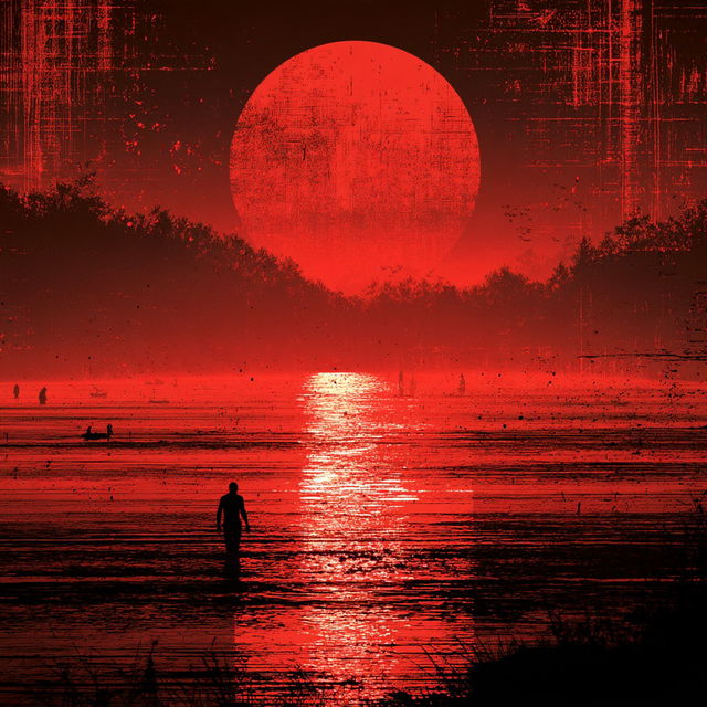 Crimsonscrape style, Midjourney V8.2, render 2 of 4