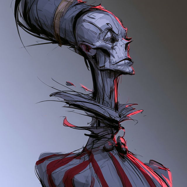 Vampiric Strata style, Midjourney V8.2, render 2 of 4