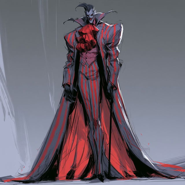 Vampiric Strata style, Midjourney V8.2, render 3 of 4