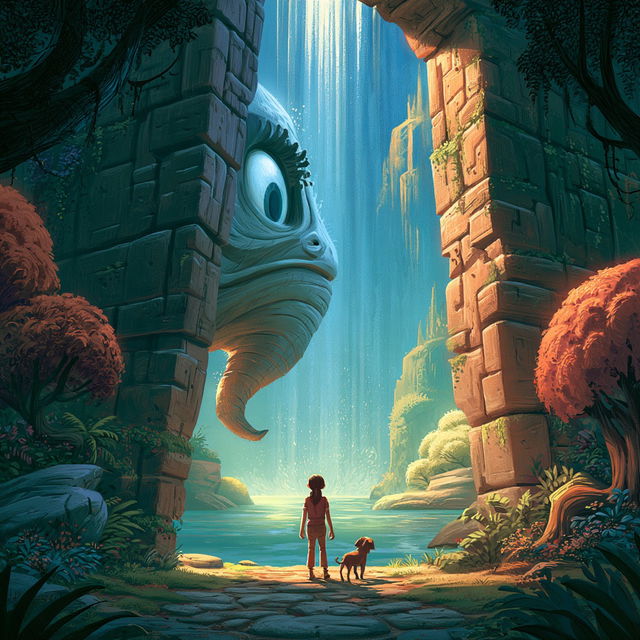 Chasmstorybook style, Midjourney V8.2, render 2 of 4