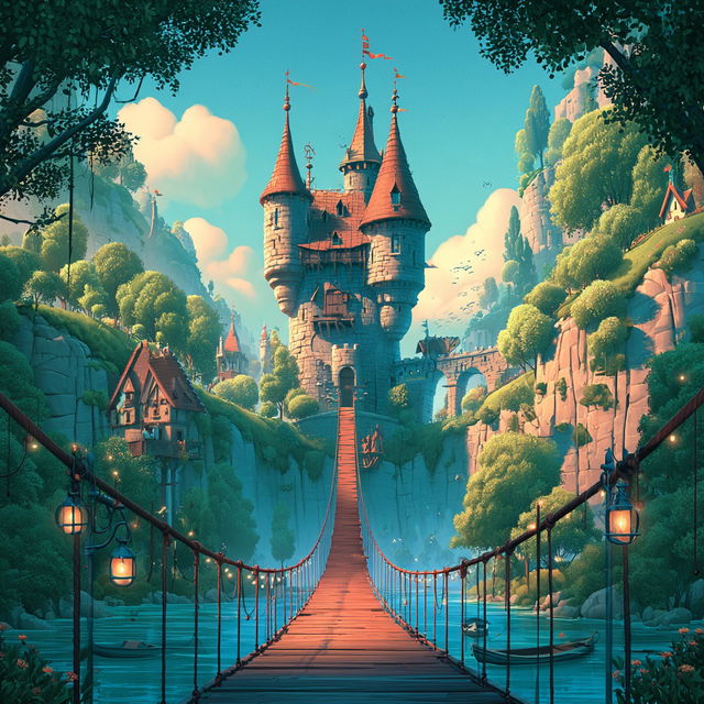 Chasmstorybook style, Midjourney V8.2, render 1 of 4