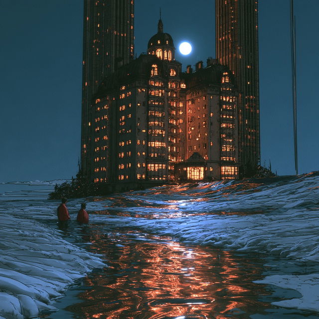 Neonmetallurgy style, Midjourney V8.2, render 3 of 4