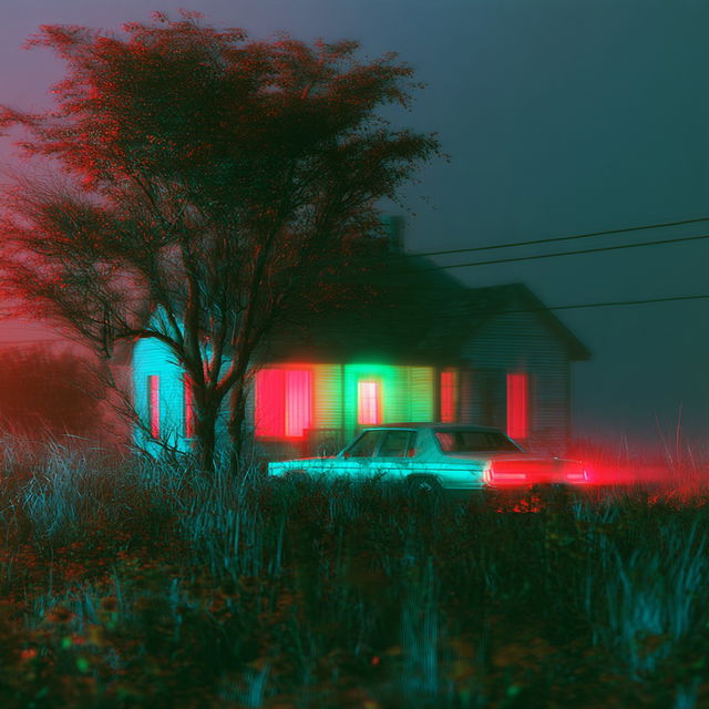Fogweave Analogics style, Midjourney V8.2, render 2 of 4