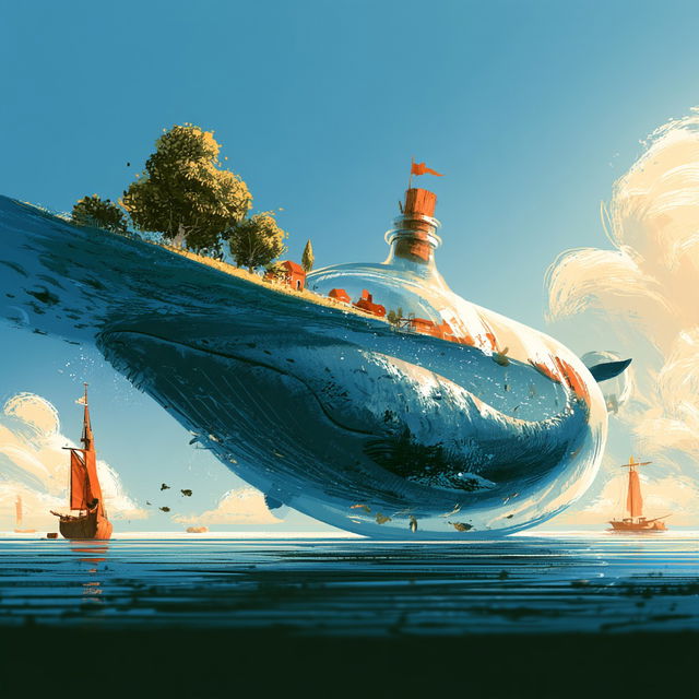 Contourcel Voyagers style, Midjourney V8.2, render 4 of 4