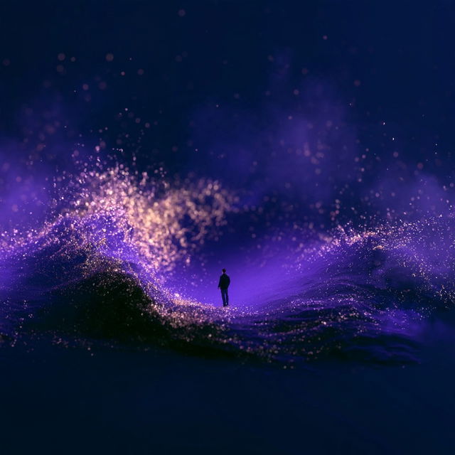 Particlefjord style, Midjourney V8.2, render 4 of 4