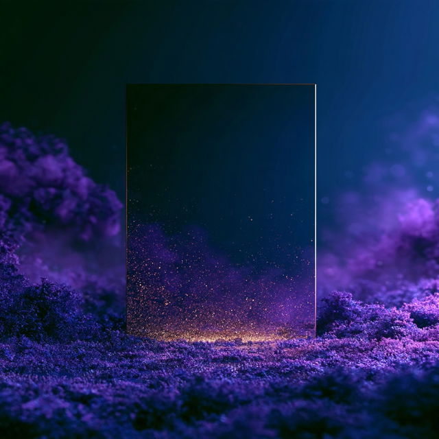 Particlefjord style, Midjourney V8.2, render 3 of 4