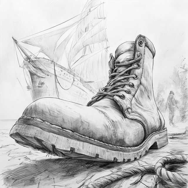 Graphitome style, Midjourney V8.2, render 1 of 4