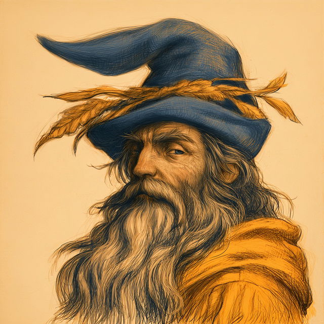 Ochre Moonline style, Midjourney V8.2, render 4 of 4