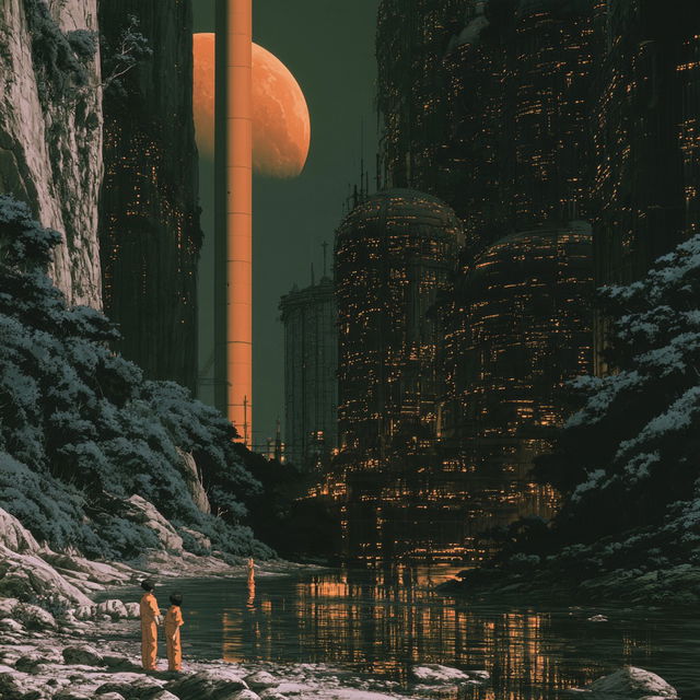 Canalcut style, Midjourney V8.2, render 2 of 4