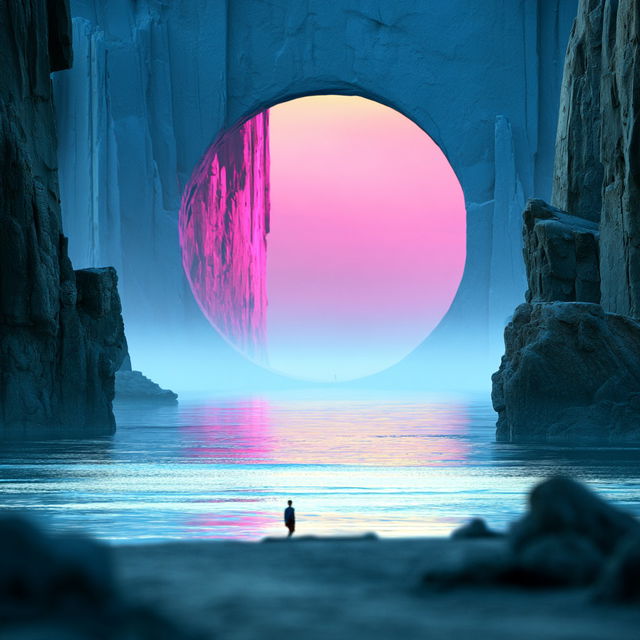 Cryomigratory Cinema style, Midjourney V8.2, render 3 of 4