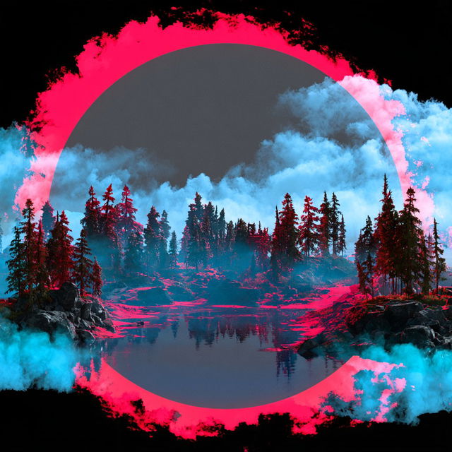 Ravinechrome style, Midjourney V8.2, render 3 of 4