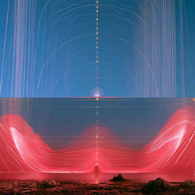 Radial Neon Bunraku style, Midjourney V8.2, render 3 of 4