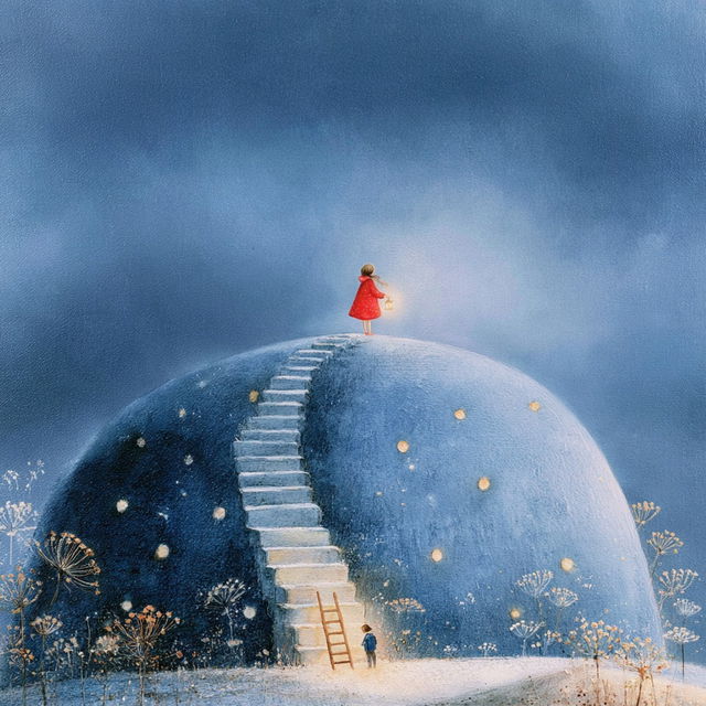 Winterletter style, Midjourney V8.2, render 1 of 4