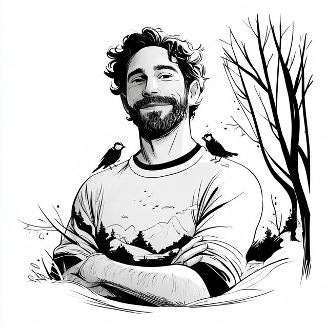 Inkpanorama style, Midjourney V8.2, render 2 of 4