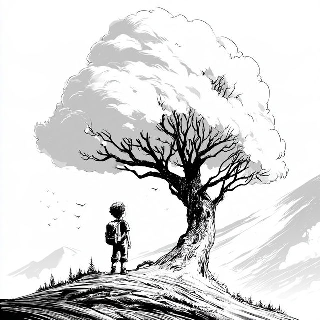 Inkpanorama style, Midjourney V8.2, render 3 of 4