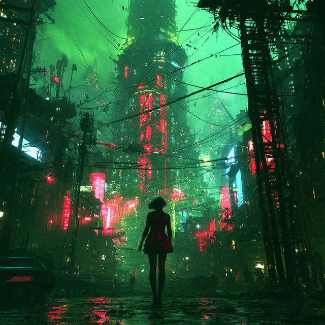 Smogchromatic style, Midjourney V8.2, render 2 of 4
