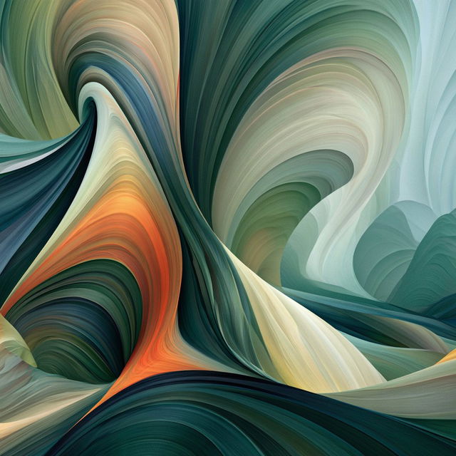 Ribbon Tectonics style, Midjourney V8.2, render 2 of 4