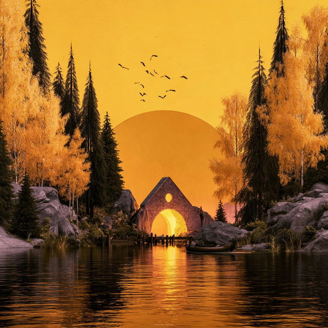 Brassfire Anvillands style, Midjourney V8.2, render 1 of 4