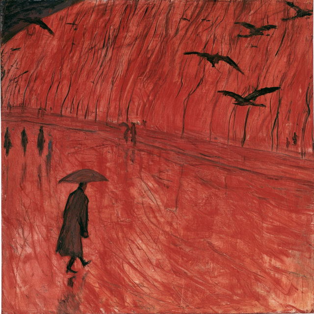 Redline Palimpsest style, Midjourney V8.2, render 2 of 4