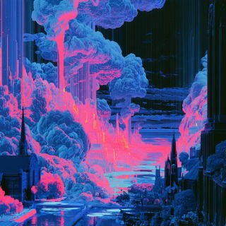 Cyanthorn style, Midjourney V8.2, render 2 of 4