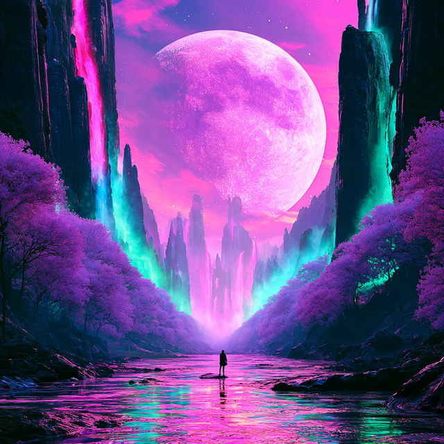 Cyanopyre style, Midjourney V8.2, render 4 of 4