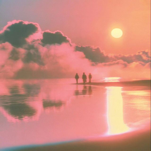 Afterglow Midway style, Midjourney V8.2, render 1 of 4