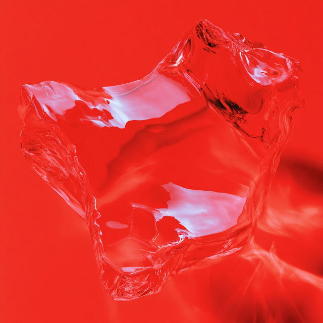 Red Ice Mosaic style, Midjourney V8.2, render 1 of 4