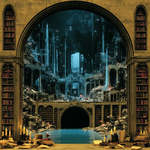 Masonry Masquerade style, Midjourney V8.2, render 4 of 4