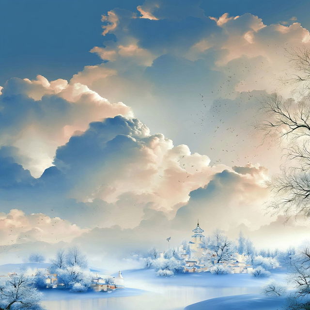 Cloudshift Scenography style, Midjourney V8.2, render 2 of 4