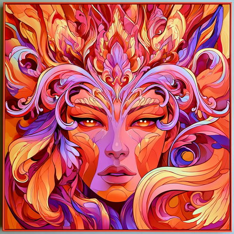 Floracurrent style (SREF codes), Midjourney V8.2
